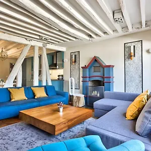 Le Marais Superb Terrace Free Netflix Appartement Paris